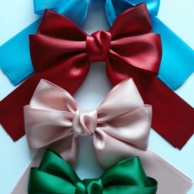 Kẹp tóc nơ ribbon