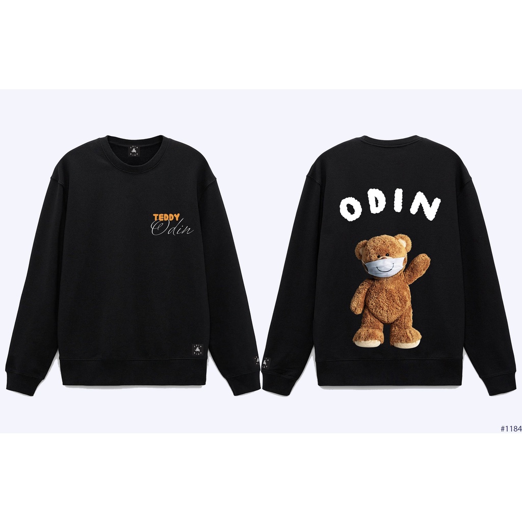 Áo Sweater OD Oversize Teddy Basic, áo nỉ dài tay Unisex ODIN CLOTHING