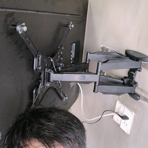 [ khuyến mãi 2 ngày ] Giá treo tivi góc xoay North Bayou P5 dành cho tivi 32 - 60 inch (Đen)