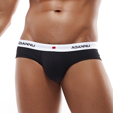 Quần lót boxer cotton chữ U có 5 màu cho nam Ad44