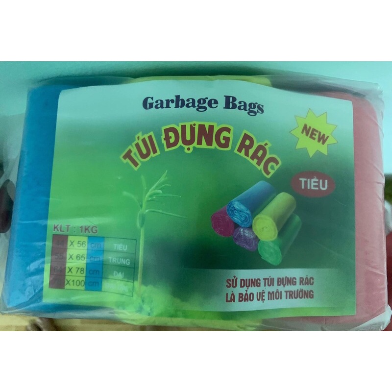 Túi cuộn rác garbage bags 1kg