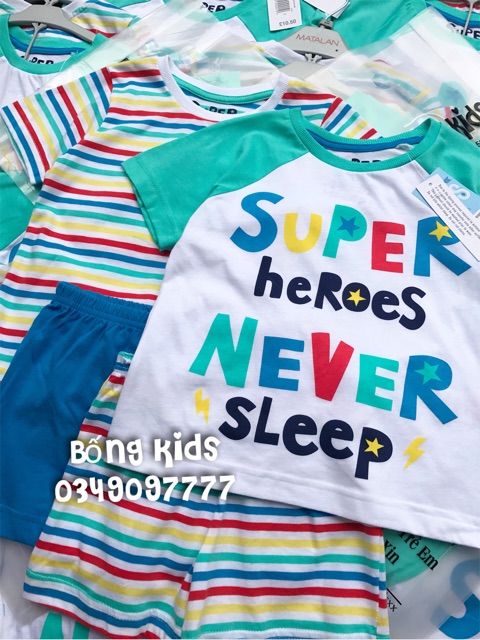2 Bộ Bé Trai Hero