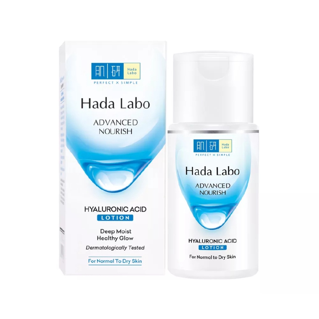 [ Da khô, thường] Dung dịch dưỡng ẩm tối ưu Hada Labo Advanced Nourish Lotion cho da thường và da khô 20ml/100ml