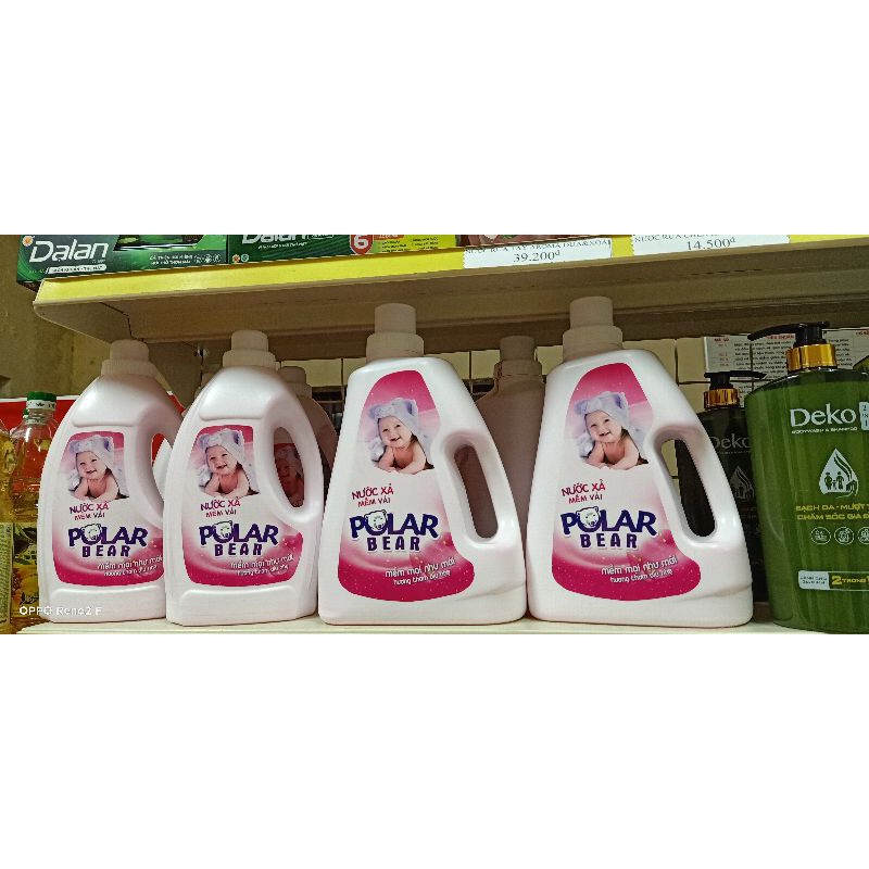 NƯỚC XẢ LÀM MỀM VẢI POLAR BEAR HƯƠNG SNOWEE CAN 2.9L