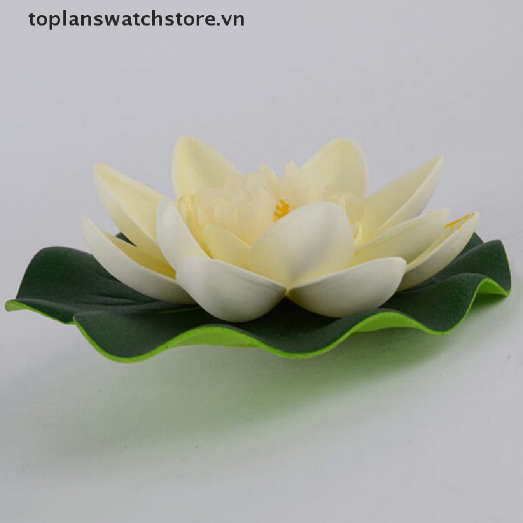 [toplanswatchstore] Hoa Sen Nổi Trang Trí Bể Cá / SPA DIY