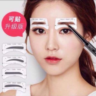 32 đôi Khuôn dán kẻ lông mày - 4 dáng