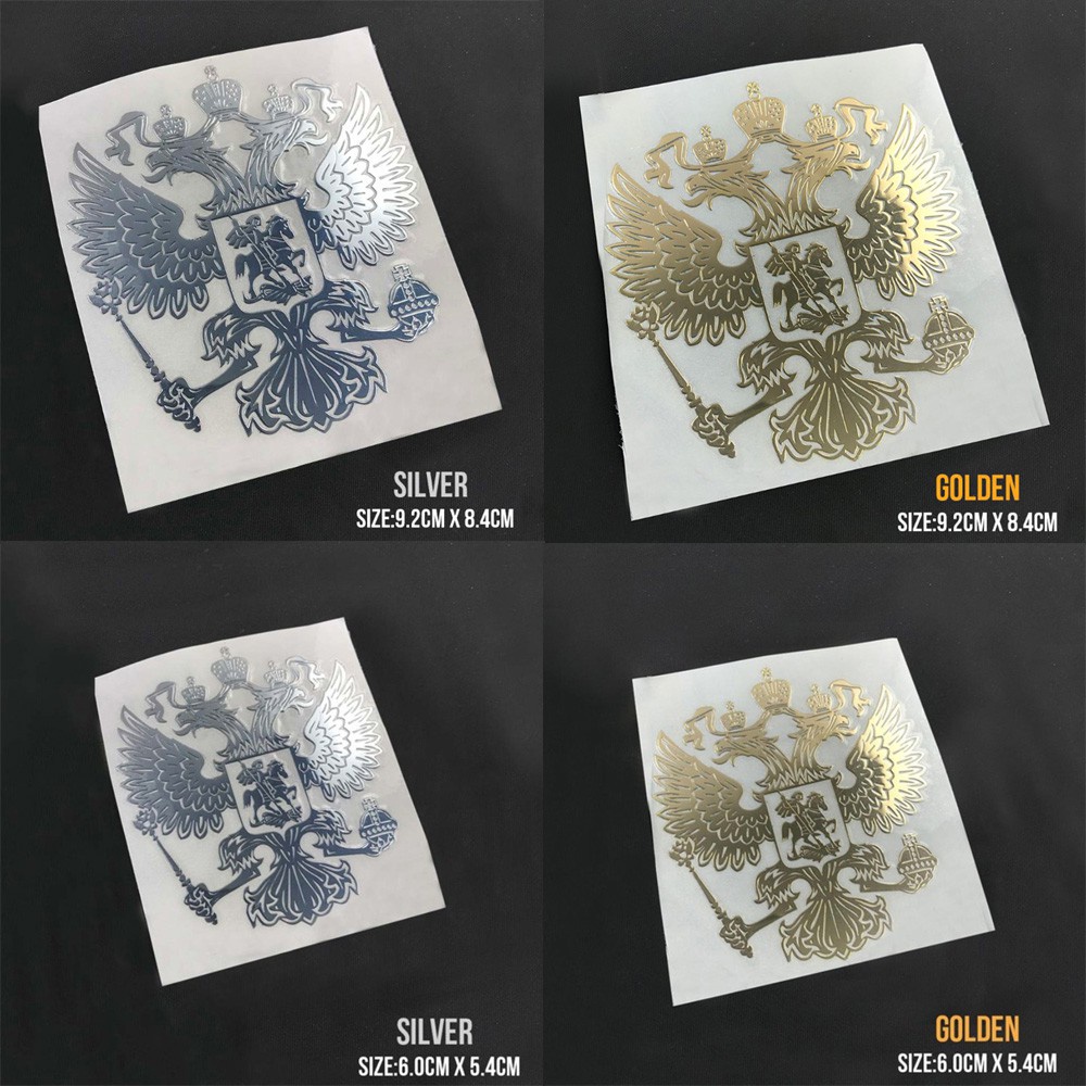 Miếng dán trang trí laptop / xe hơi bằng kim loại nhiều màu mới