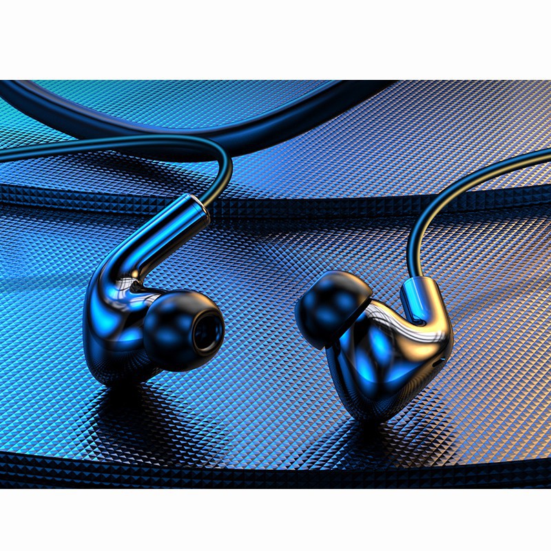 Tai nghe thể thao bluetooth In - Ear không dây đeo cổ Bass mạnh tương thích IP, Android