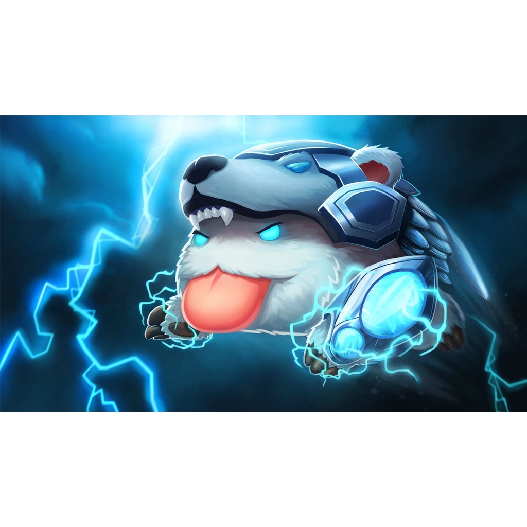 Poster A3, A4, A5 dán tường League of Legends, decal trang trí có keo VOLIBEAR - Mẫu 1, nhận in theo yêu cầu