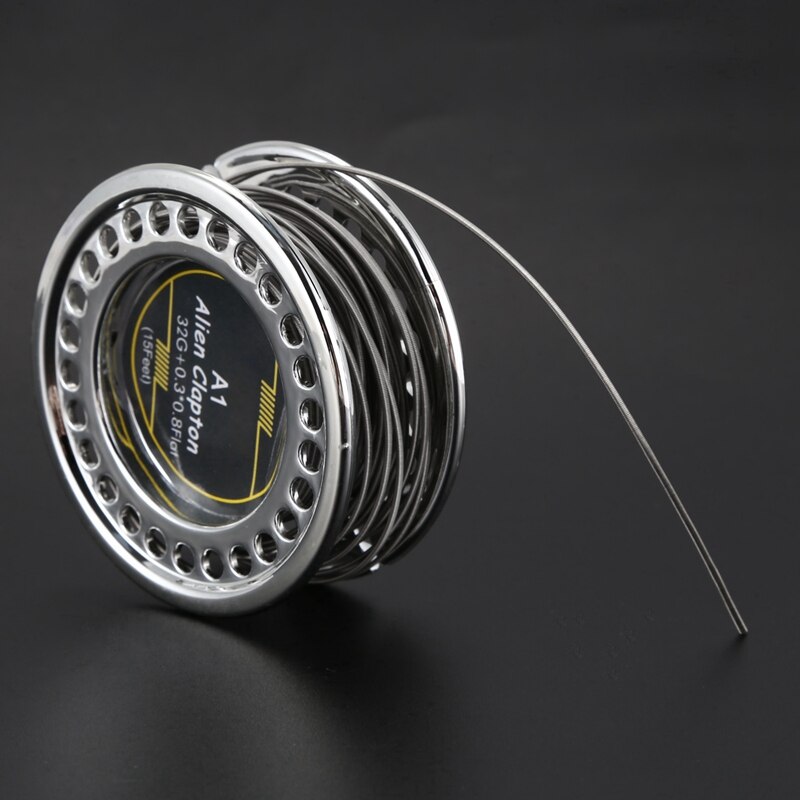 Cuộn dây làm nóng đa năng 5m Alien Clapton A1 32G + 0,3x0,8 mặt phẳng