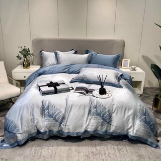 Set Chăn Ga Gối Lụa Tencel Hoa Freemondle (Set 4 món)