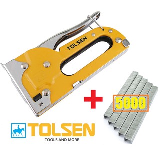 Kềm kìm bấm đinh ghim tolsen 43022 tặng 5.000 đinh ghim
