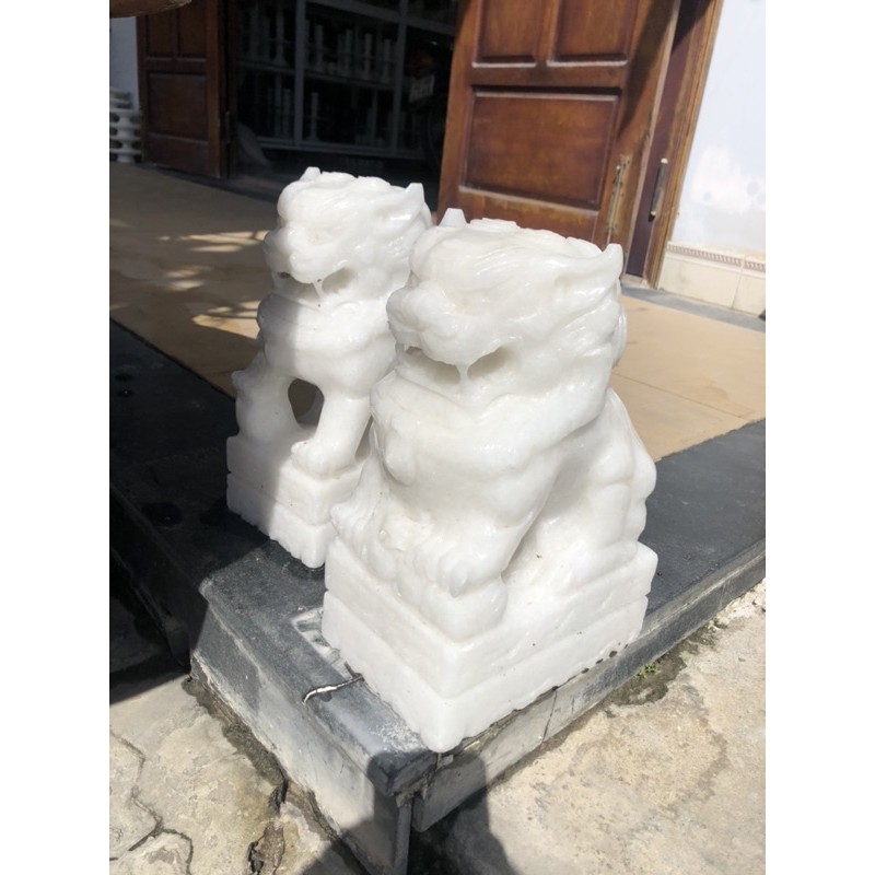 cặp lân thẳng 30 cm non nước