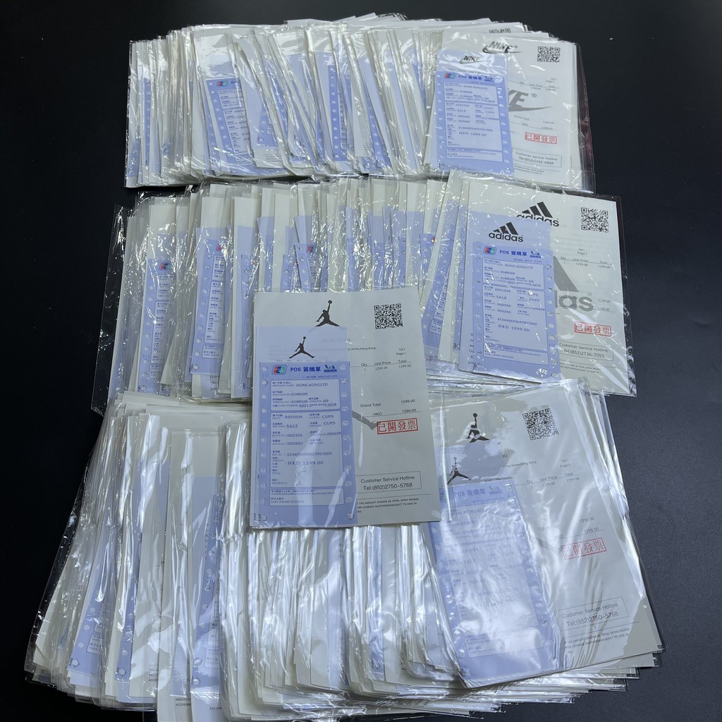 Tờ bill giày sneaker