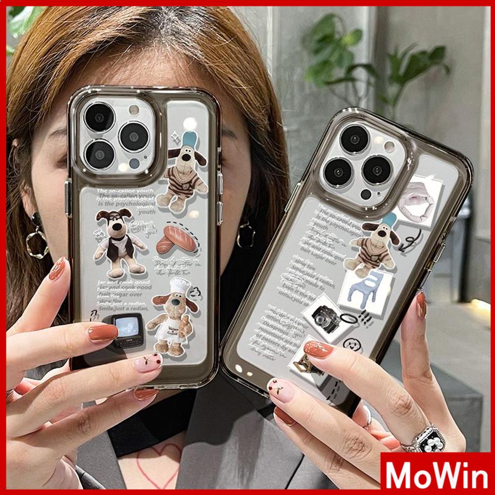 Ốp điện thoại acrylic HD nút kim loại thích hợp cho iPhone 14 Pro Max 13 Pro Max 12 Pro Max 11 Pro Max xr xs max