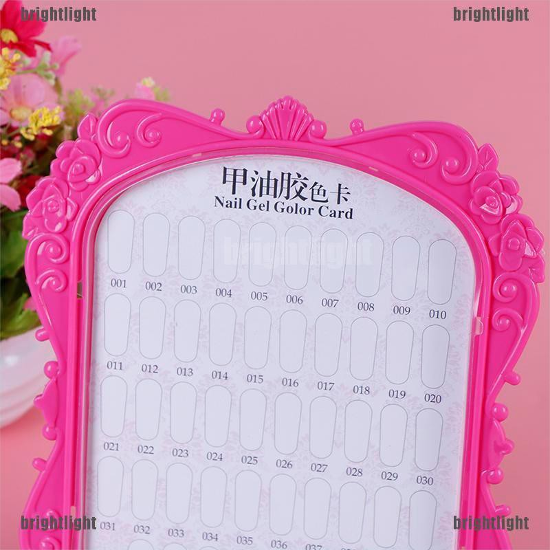 Bảng Đựng Thẻ Màu Hai Mặt 48 Ô Trưng Bày Móng Tay