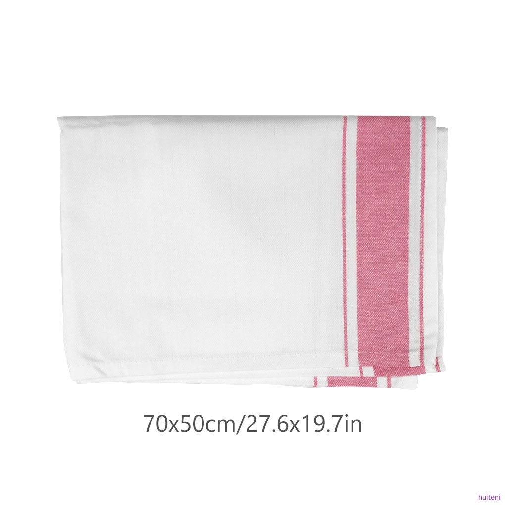 Khăn lau chén dĩa bằng cotton thấm hút nhanh khô tiện dụng cho nhà bếp