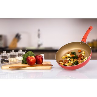 Chảo chống tính sâu lòng đáy từ sunhouse mama size 26-28-30cm