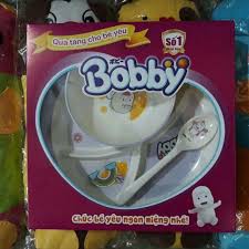 bộ khay ăn dặm Bobby