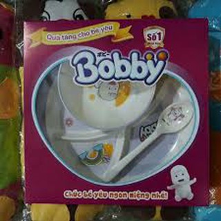 Bộ khay ăn dặm Bobby