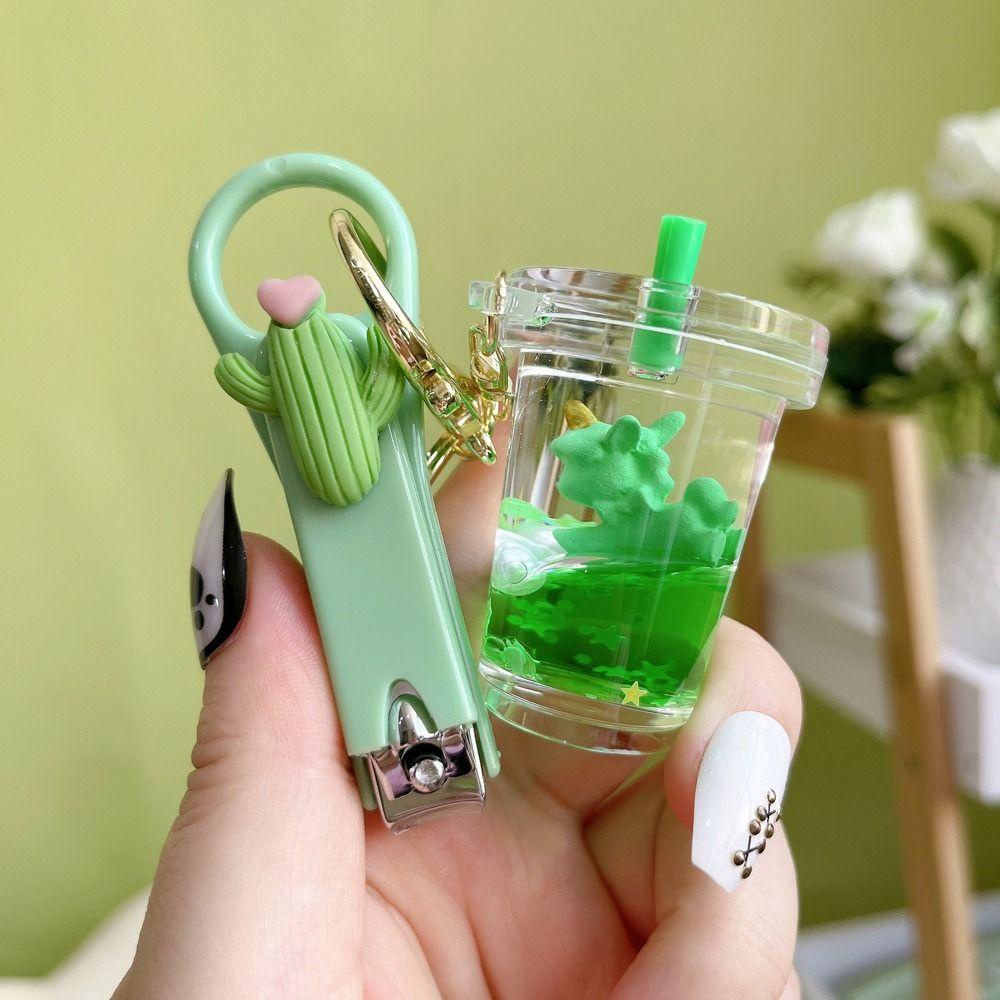 Móc Chìa Khóa Hình Ba Lô Hoạt Hình Màu Xanh Lá PEWANY PEWANY Dễ Thương Cho Nữ Giá Đỡ