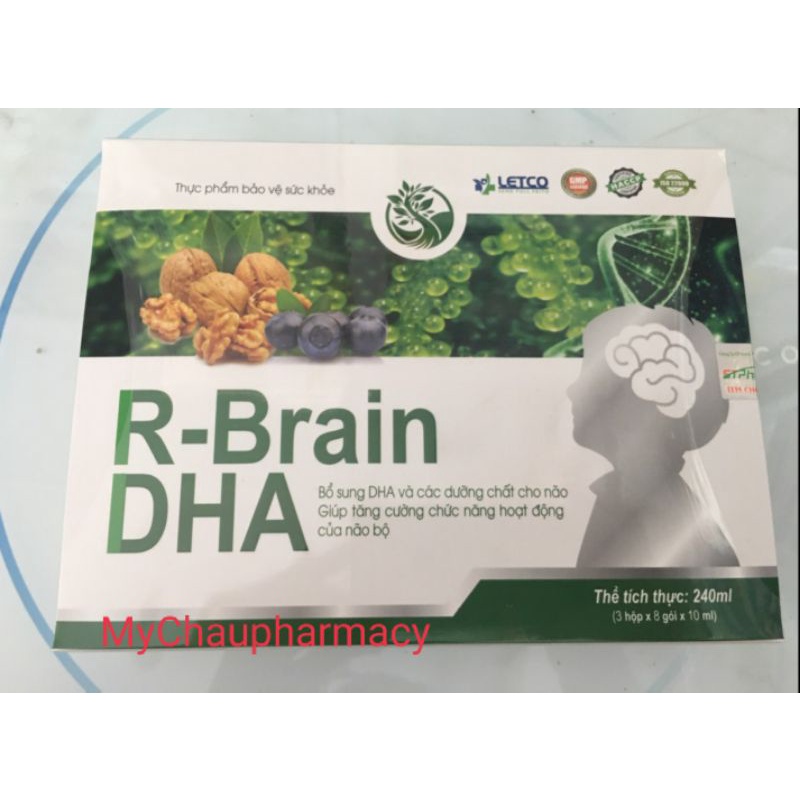 R-Brain DHA bổ sung đầy đủ dinh dưỡng cho não trẻ nhỏ