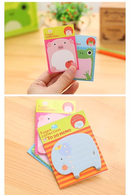 Giấy note- giấy nhớ- sticker nhiều hình