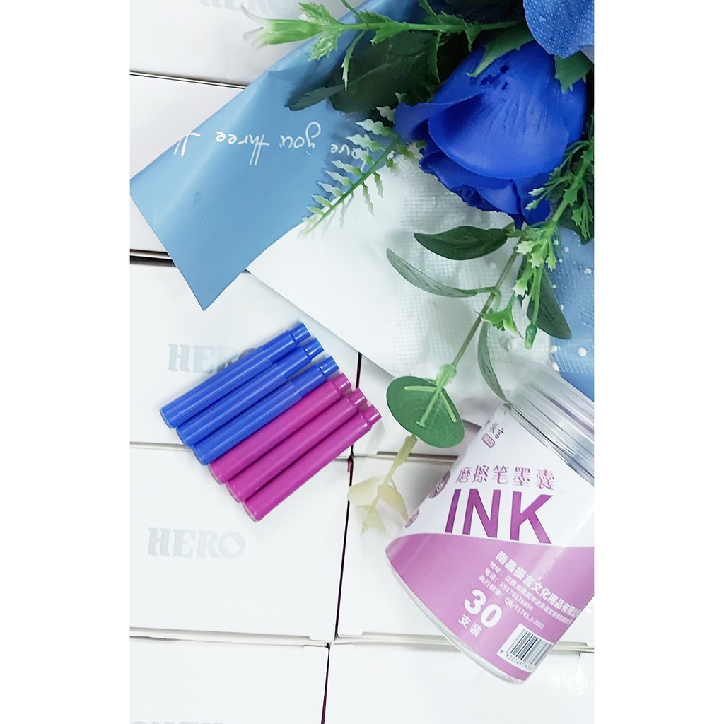 Combo 10 Ống Mực Xóa Được -🍓🍓Bút Máy Sài Gòn🍀☘️