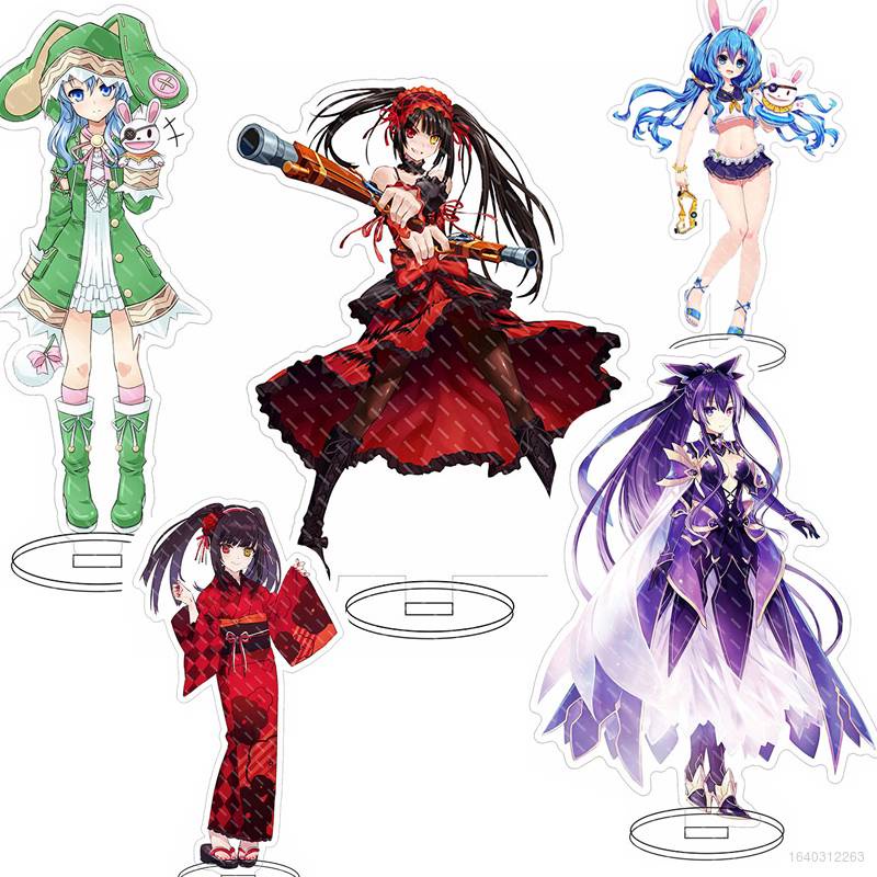 Mô Hình Nhân Vật Kurumi Tokisaki Tohka Trong DATE A LIVE Bằng Acrylic Để Bàn Trang Trí