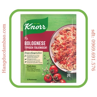 GIA VỊ MỲ Ý KNORR Bolognese SỐT BÒ BĂM TRUYỀN THỐNG -  ĐỨC