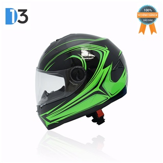 [CHÍNH HÃNG] Mũ Bảo Hiểm Fullface Yohe 962 [FREE SHIP]