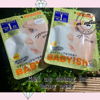 Mặt nạ dưỡng ẩm Babyish vàng