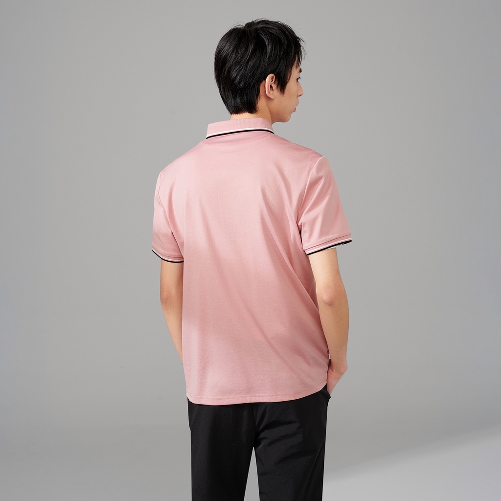 HLA - Áo Thun Polo Nam Contrasting Collar Cuffs POLO Shirt