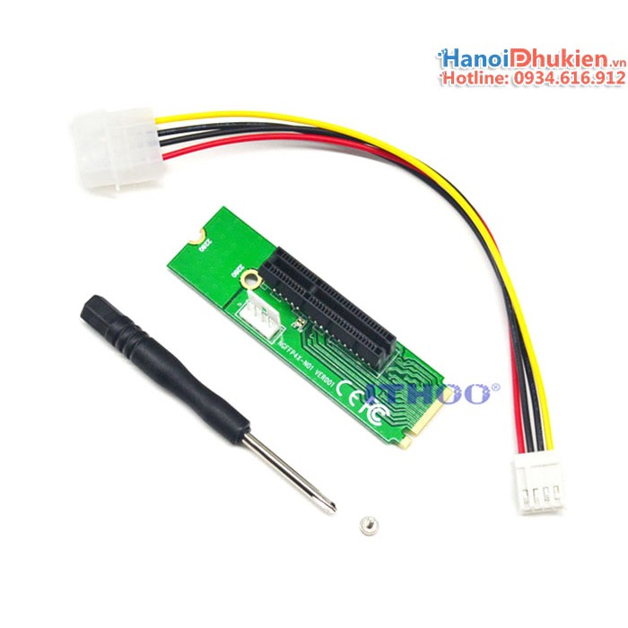 Card chuyển đổi PCI-E M2 NGFF sang 1X, 4X