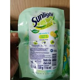 [GIÁ HỦY DIỆT](120g)Nước rửa chén Sunlight Thiên nhiên muối khoáng và lô hội