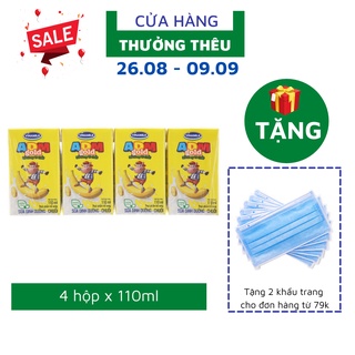 SỮA ADM GOLD CHUỐI - LỐC 4 HỘP X 110ML