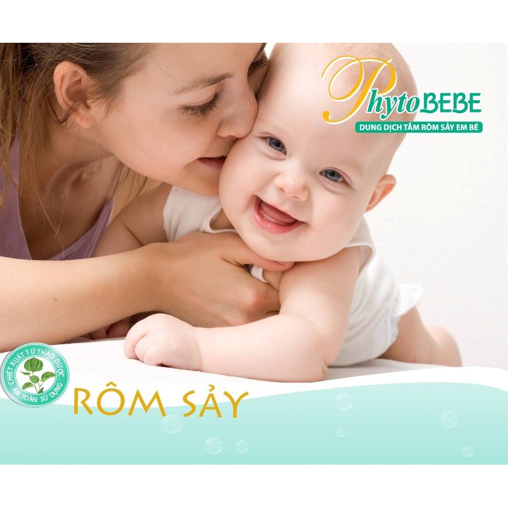 Dung Dịch Tắm Rôm Sảy Em bé Phyto BEBE - Minpharmacy