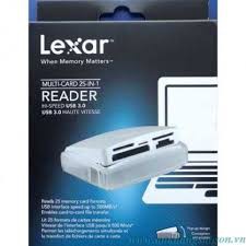 Đầu đọc thẻ Lexar USB 3.0 All in one, 25 in 1