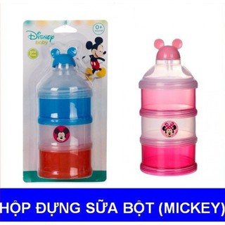 Hộp chia sữa bột 3 ngăn nắp bật Disney Baby - Thái Lan DN80514