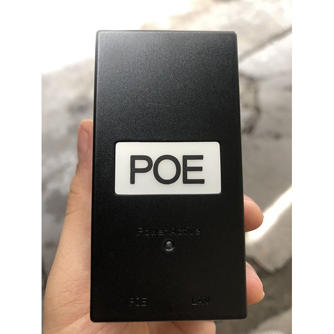 Nguồn POE 48V 0.5A chính hãng bảo hành 12tháng