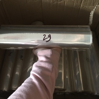 MÀNG CO PVC LOẠI 1, Màng co sấy nhiệt bọc hộp, hũ, Máy khò màng co ôm sát sản phẩm, Màng co giỏ quà