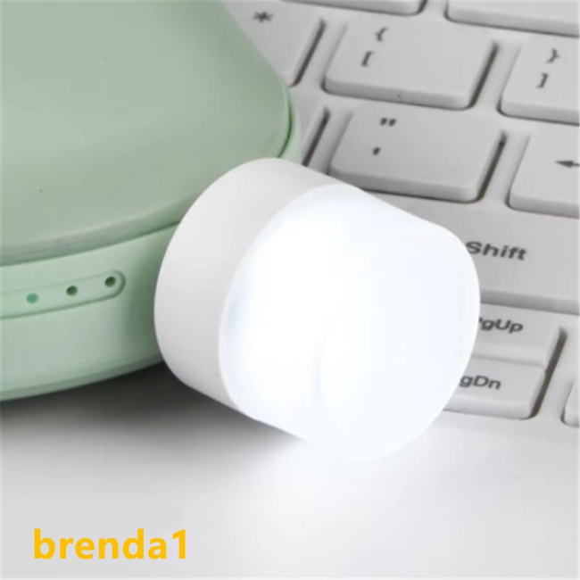 Đèn LED hình quyển sách tròn nhỏ cổng sạc USB 5v bảo vệ mắt.