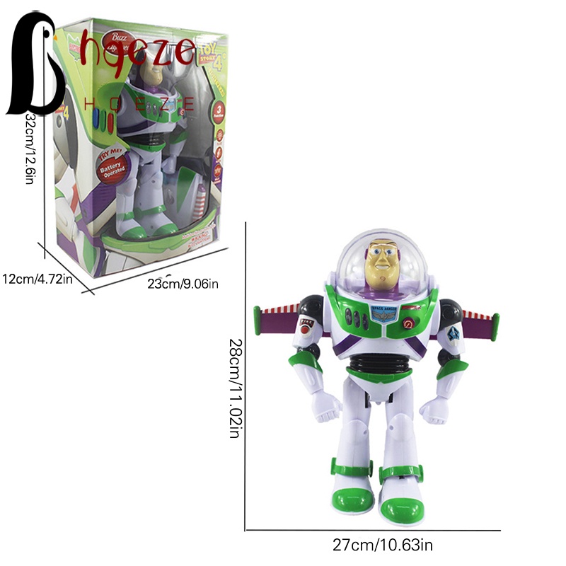 Đồ Chơi Mô Hình Nhân Vật Buzz Lightyear Trong Phim Disney Biết Nói Vui Nhộn Cho Bé
