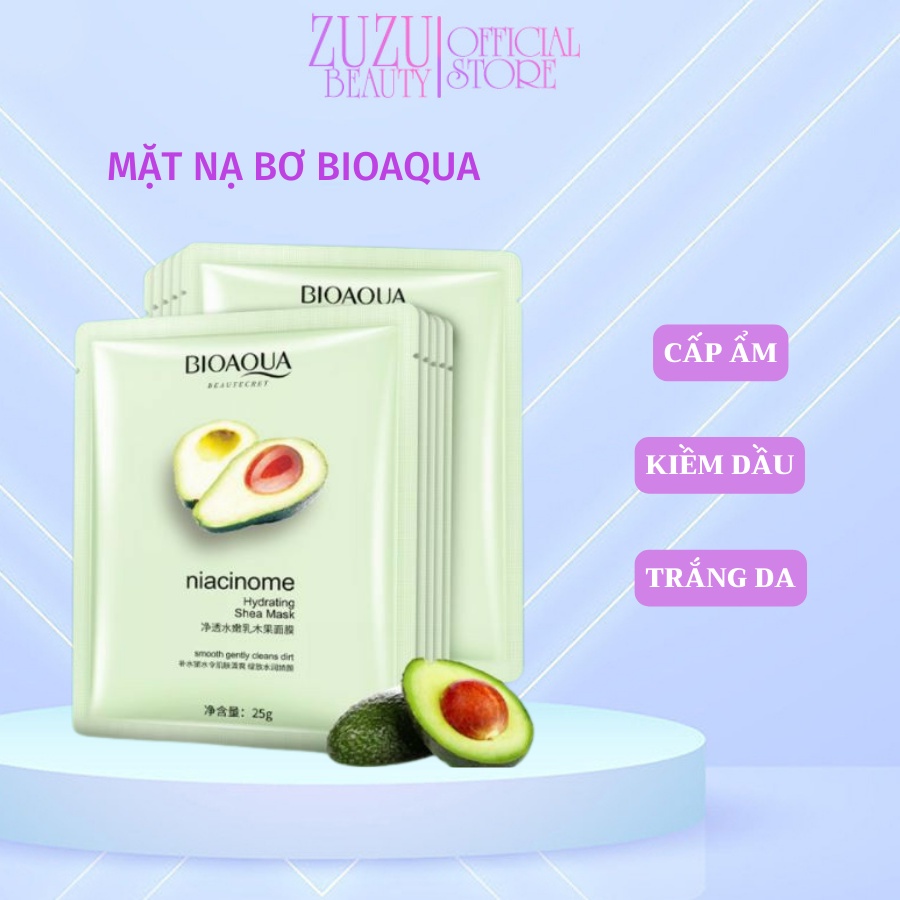 Mặt nạ quả bơ cấp ẩm mờ thâm dưỡng da làm sa mềm mịn cải thiện làn da khoẻ mạnh mặt nạ nội địa trung | BigBuy360 - bigbuy360.vn