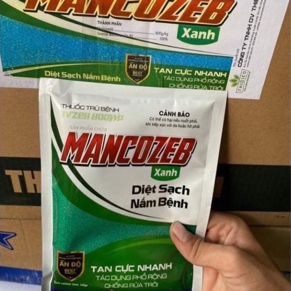TVZEB 800WP chứa MANCOZEB Xanh - Gói 100g