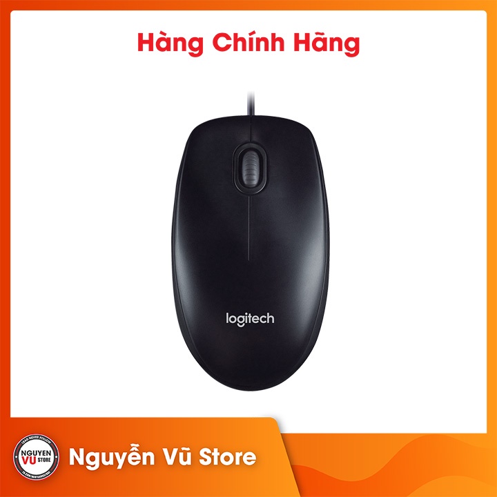 Chuột Có Dây Văn Phòng Logitech M100R - Hàng Chính Hãng