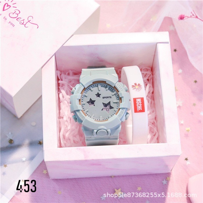 Đồng Hồ Thể Thao Nam Nữ Sports Watch 453 Ngôi Sao Thời Trang Cực Đẹp - Hazo