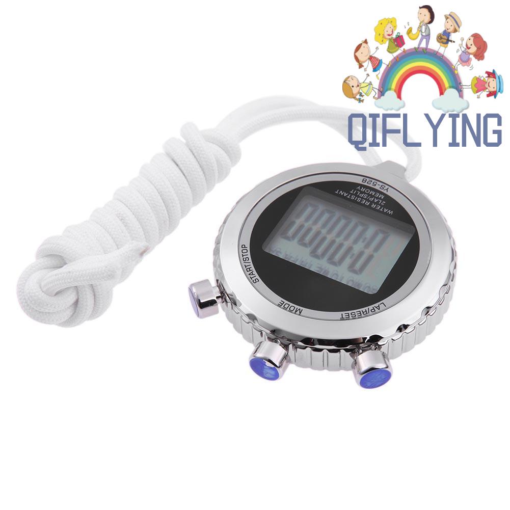 Đồng Hồ Bấm Giờ Thể Thao Bằng Kim Loại Qifly