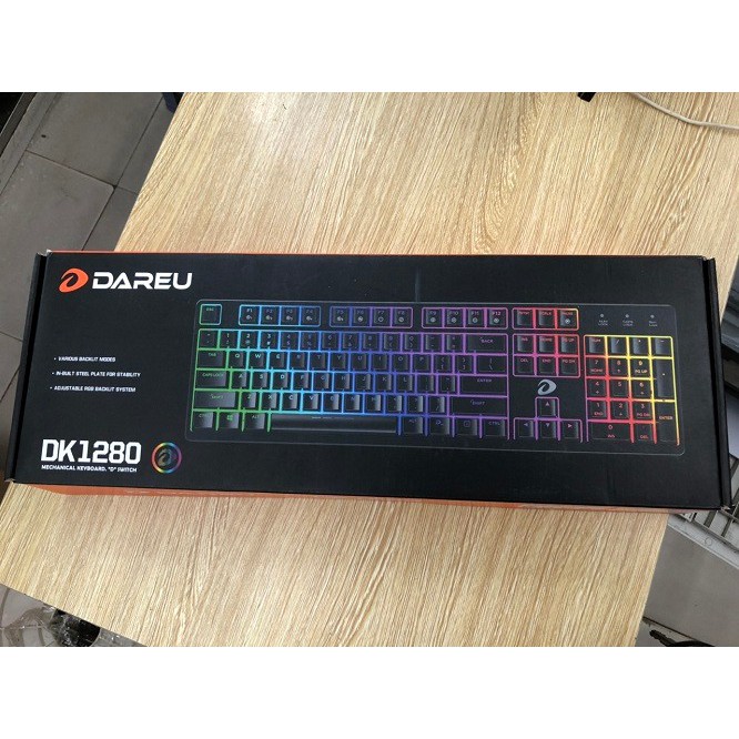 Bàn phím cơ Gaming DAREU DK1280 104KEY