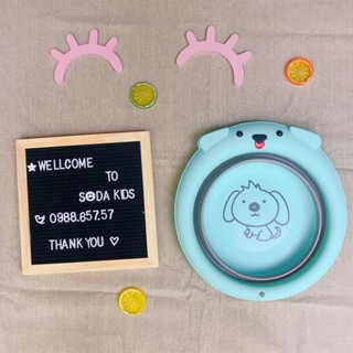 CHẬU GẤP GỌN HÌNH CÚN